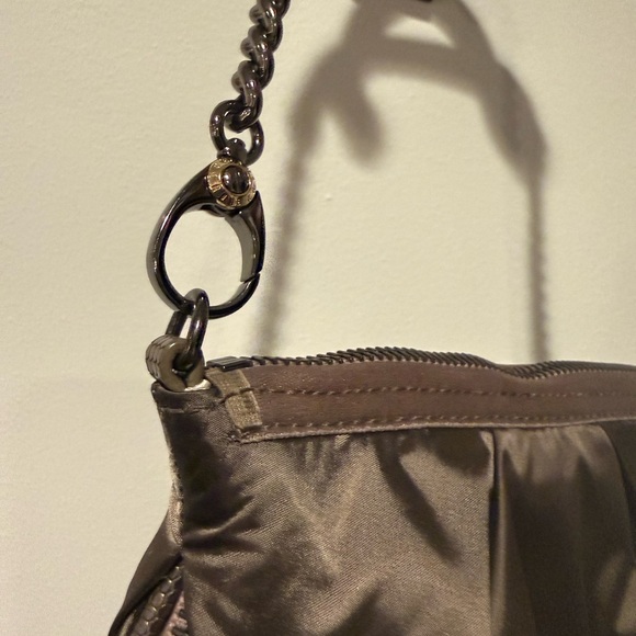 Henri bendel satin Chain Strap bag wristlet - Picture 4 of 10